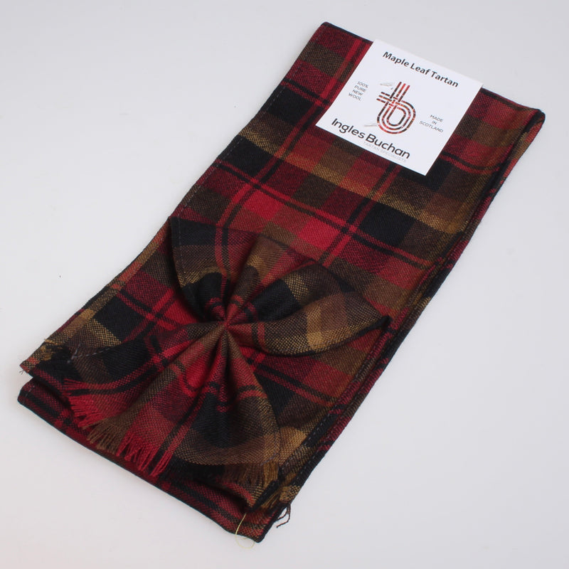 Mini Sash in Maple Leaf Tartan