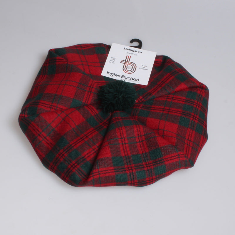 Livingston Modern Wool Tartan Tam