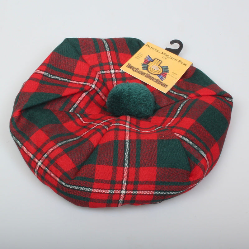 Princess Margaret Rose Tartan Wool Tam