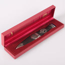 Elegant display of the Davidson Clan Crest Sgian Dubh in its stylish gift box, perfect for gifts and special occasions.