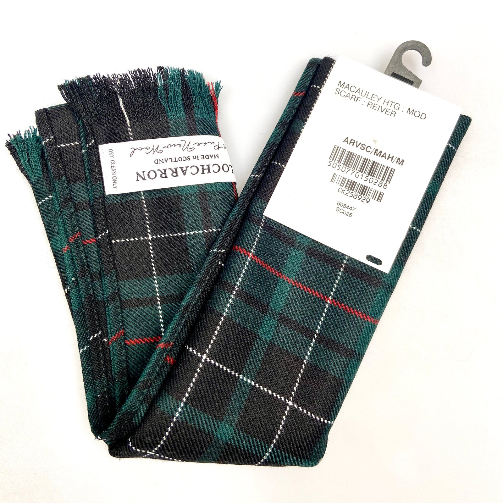 Luxury Lightweight Scarf in Macaulay Hunting Modern Tartan