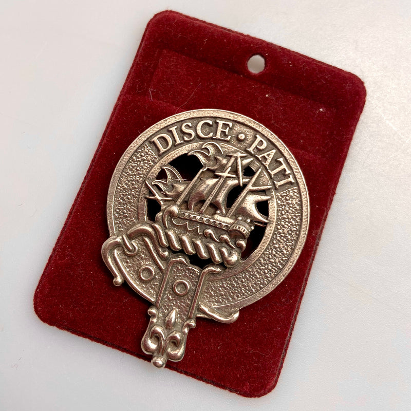Duncan Clan Crest Badge in Pewter