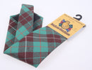Pure Wool Tie in MacKinnon Hunting Ancient Tartan, showcasing a stylish design perfect for formal and casual occasions.