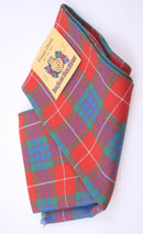 Wool Scarf in Fraser Red Ancient Tartan, a stylish lightweight accessory made from 100% pure new wool, perfect for warm climates and fashion-matching. Ideal for both men and women.