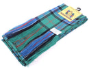 Full Length Sash in Sinclair Hunting Ancient Tartan - a vibrant and stylish accessory made of 100% pure new wool, measuring 11"x90" for ladies.