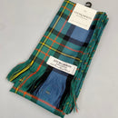 Luxury Sash in Maclaren Ancient Tartan showcasing its rich colors and premium wool texture, perfect for adding elegance to any outfit.
