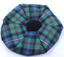 Luxury Unisex Wool Tam in Robertson Hunting Ancient Tartan made from 10oz pure new wool by Lochcarron of Scotland, showcasing traditional Scottish style.