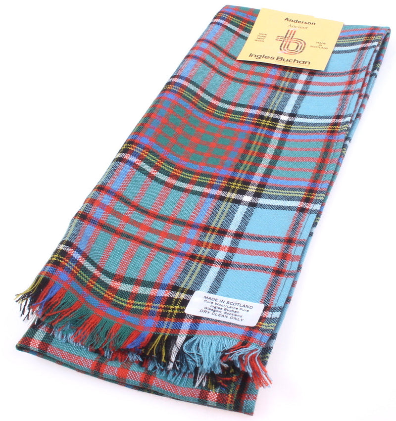 Pure Wool Scarf in Anderson Ancient Tartan