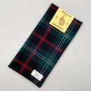 Pocket Square in Sutherland Old Modern Tartan showcasing its elegant design and vibrant colors, perfect for formal occasions.