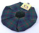 Unisex Wool Tam in Kennedy Modern Tartan showcasing vibrant colors and classic design, perfect for adding warmth and style to any outfit.