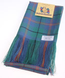 Full Length Sash in Carmichael Ancient Tartan, a stylish accessory made from 100% pure new wool, ideal for formal events and versatile styling options.