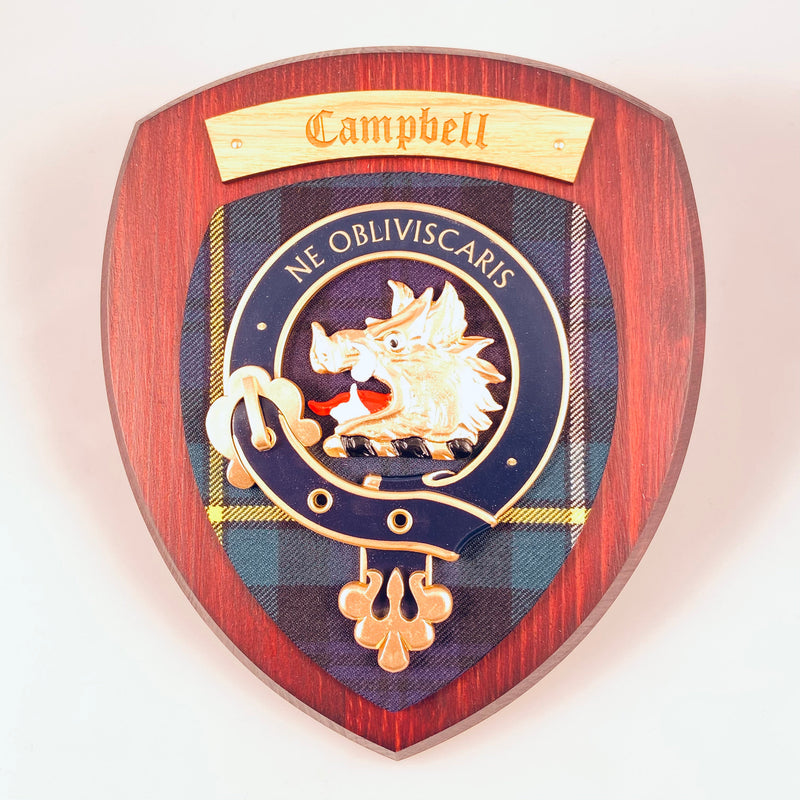 Campbell Clan Crest Plaque
