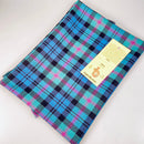 Baird Ancient Tartan Shawl featuring a stylish fringed edge and made from 100% pure new wool, perfect for keeping warm and adding elegance to your outfit.