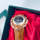 Complete view of the MacDonald of the Isles Clan Crest Stag Horn Sgian Dubh, highlighting its elegant design for Scottish attire.