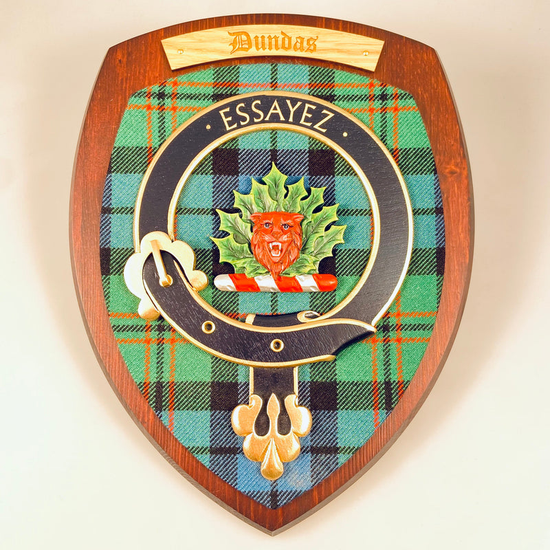Dundas Clan Crest Plaque