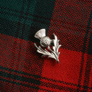 Scottish Thistle Brooch by Art Pewter showcasing intricate detailing and Celtic design, perfect for adding elegance to any outfit.