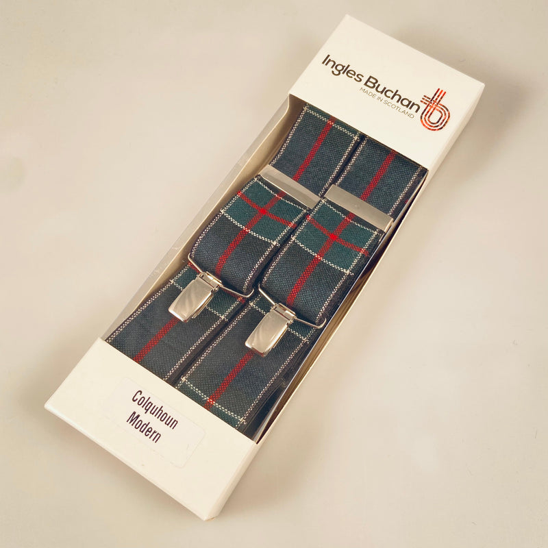 Tartan Braces (suspenders) in Colquhoun Modern