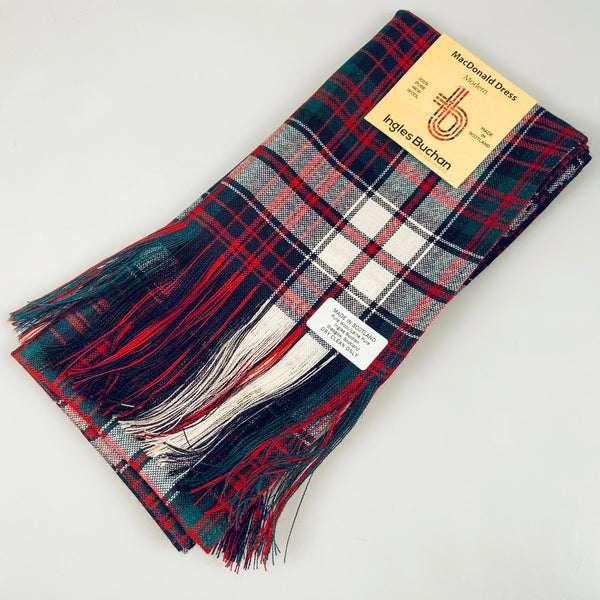macdonald modern dress tartan Full Length Sash in MacDonald Dress Modern Tartan