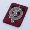 Fraser of Lovat Clan Crest Badge in Pewter