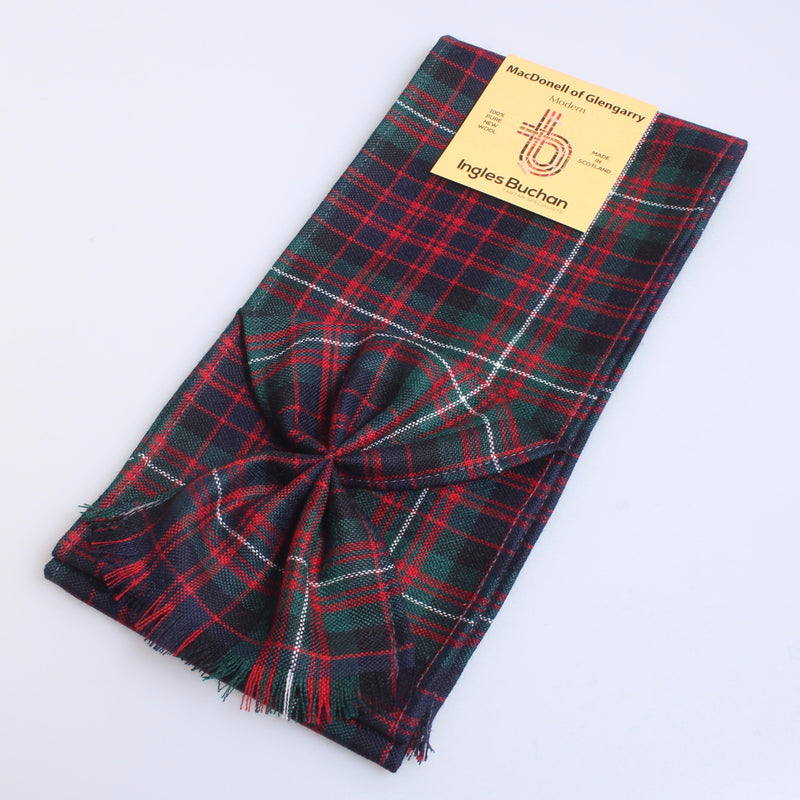 Wool Mini Sash in MacDonell of Glengarry Modern Tartan