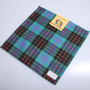 Wool Tartan Pocket Square in Brodie Hunting Ancient Tartan, showcasing its elegant design and vibrant colors, perfect for formal occasions and stylish gentleman's attire.