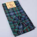 Wool Mini Sash in Robertson Hunting Ancient Tartan, a stylish and lightweight accessory made from 100% pure new wool, perfect for formal events and everyday wear.