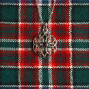 Stylish Cathedral Pendant by Art Pewter featuring intricate Celtic knotwork design and durable pewter construction with palladium coating.