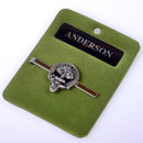 Anderson Clan Crest Pewter Tie Slide