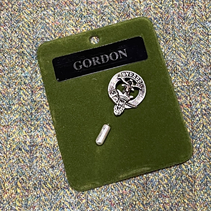 Gordon Clan Crest Pewter Tie Pin