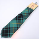 Pure Wool Tie in MacArthur Ancient Tartan showcasing rich colors and texture, perfect for adding sophistication to any outfit.