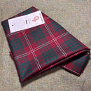 Crawford Modern Tartan Wool Shawl featuring luxurious 100% pure wool and an elegant fringe, perfect for adding sophistication to any outfit.