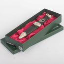Cameron Clan Crest Stone Top Thistle Design Sgian Dubh featuring an elegant ebony handle and a striking amber stone, showcasing Scottish heritage and artistry.