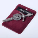 Clan Crest Pewter Kilt Pin with MacTavish Crest