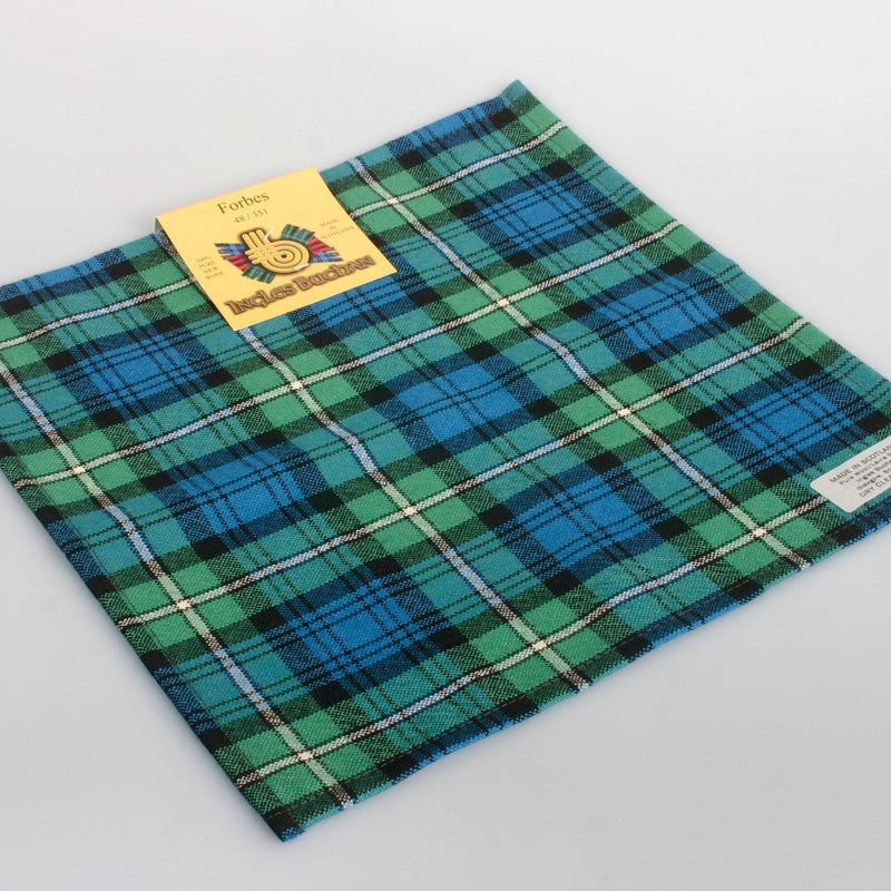 Pocket Square in Forbes Ancient Tartan.