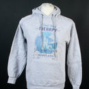 I Don't Need Therapy Sweatshirt in grey, size small, featuring a stylish printed design, available for clearance.