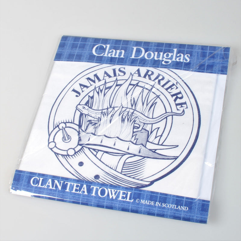 Douglas Clan Crest Tea Towel (To Clear)