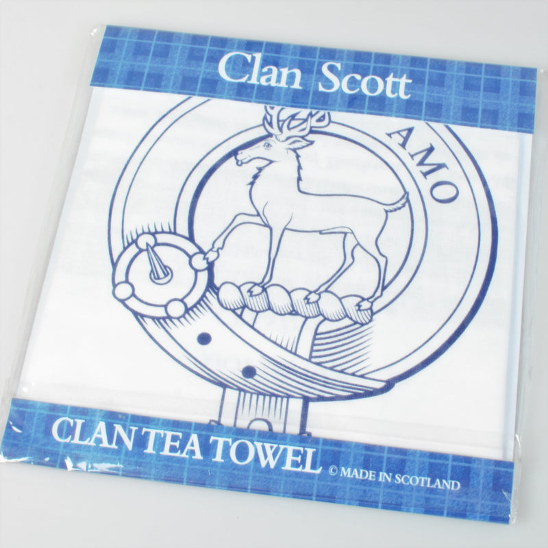 Scott Clan Crest Tea Towel (To Clear)