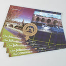 Johnstone Clan Crest and Tartan Postcard 5 pack, perfect for collectors and enthusiasts, currently on clearance.