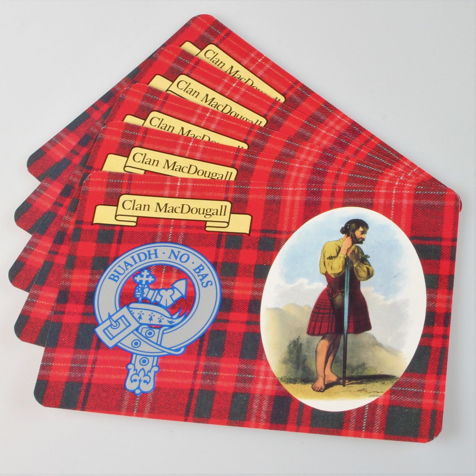 MacDougall Ancient Tartan Crest Garden Flag - Welcome Style