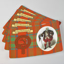 MacKintosh Clan Crest and Tartan Postcard 5 pack (to clear)