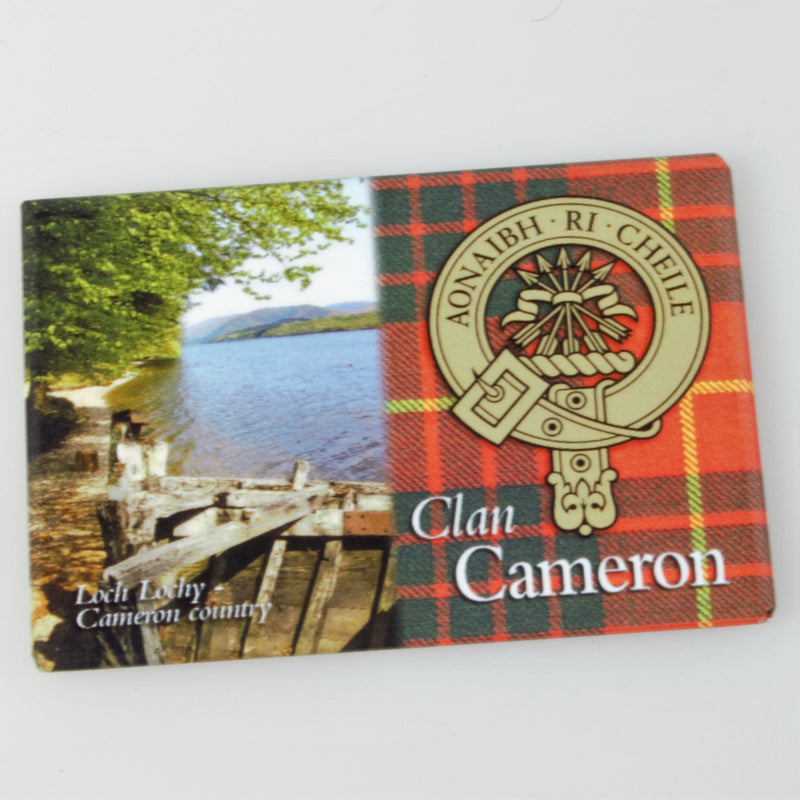 Clan Cameron Fridge Magnet