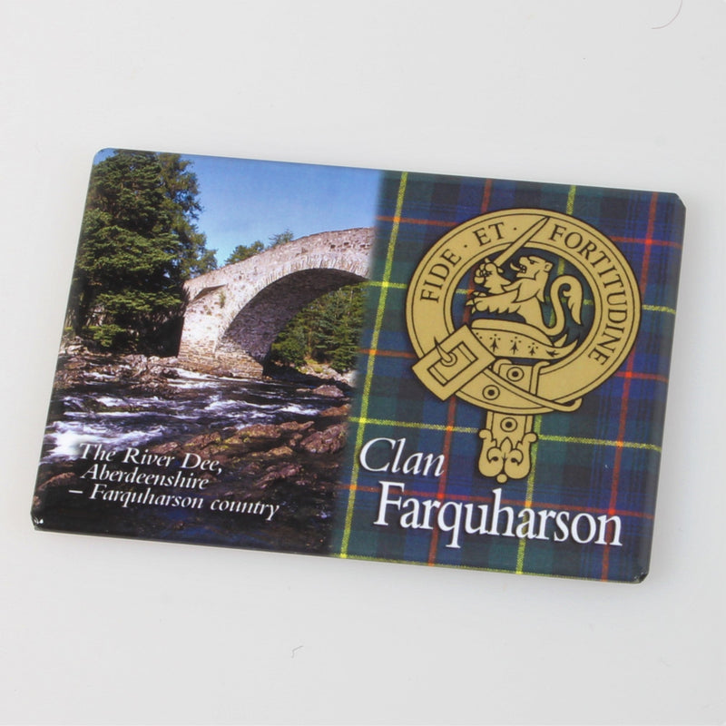 Farquharson Clan Crest Fridge Magnet