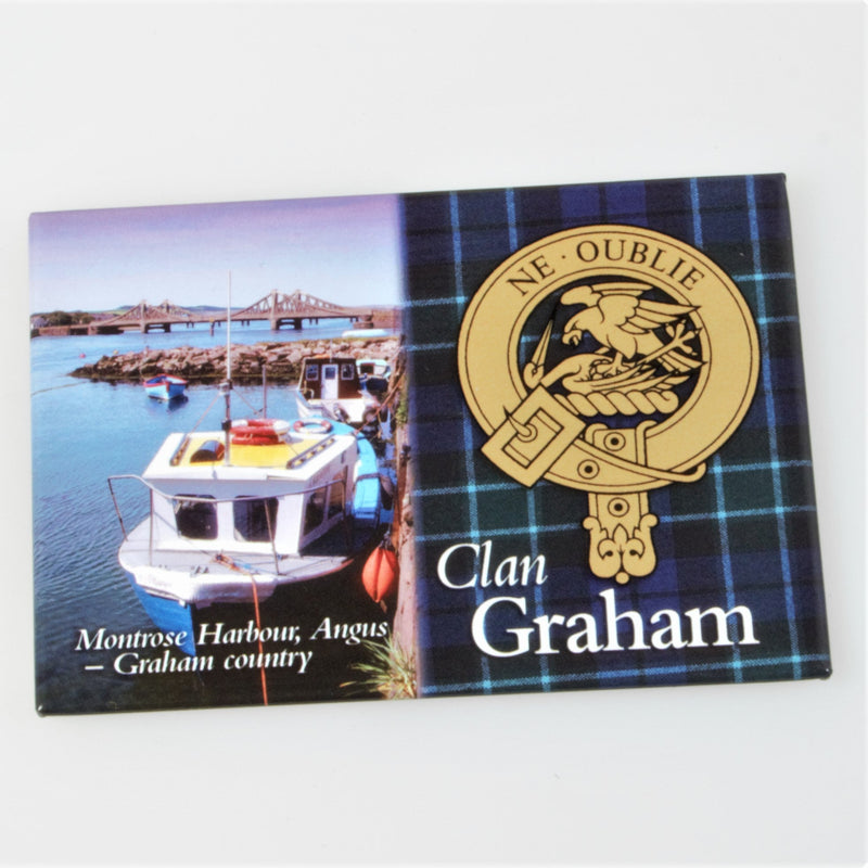 Graham Clan Crest Fridge Magnet