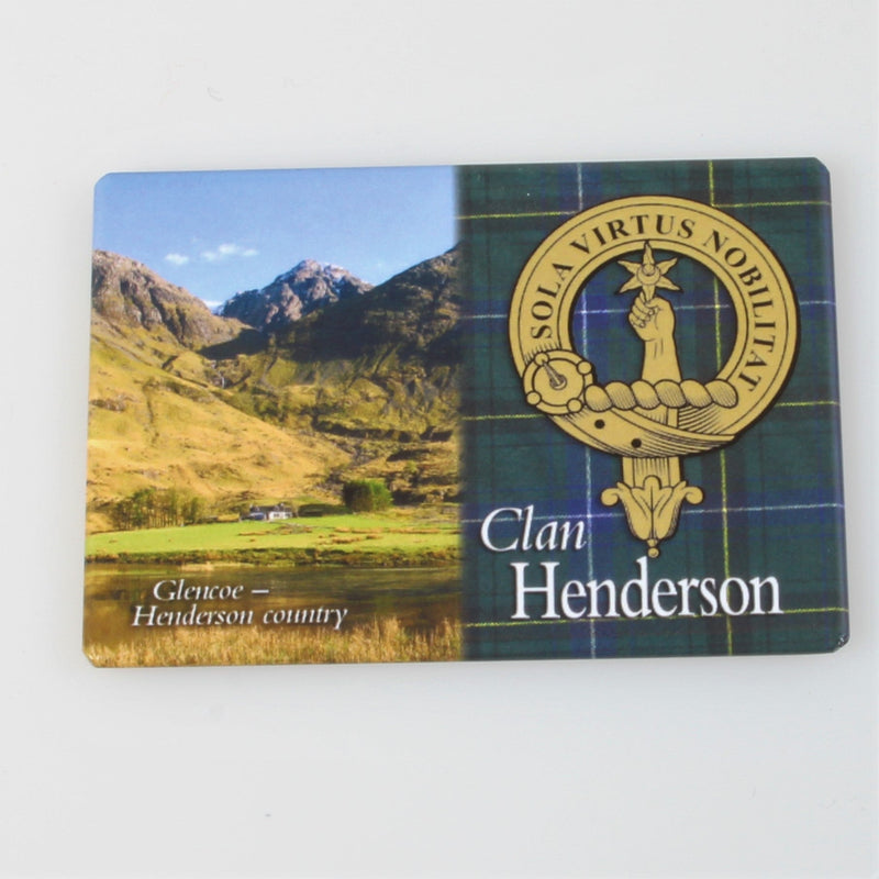 Henderson Clan Crest Fridge Magnet