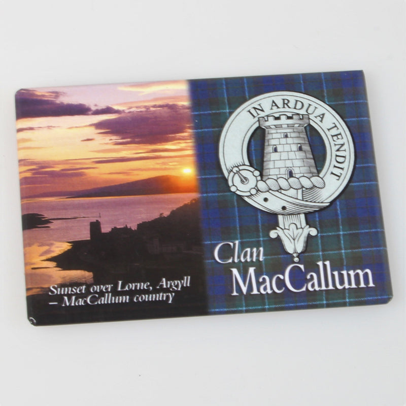 MacCallum Clan Crest Fridge Magnet