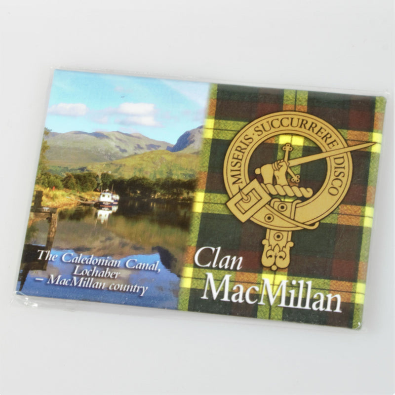 MacMillan Clan Crest Fridge Magnet