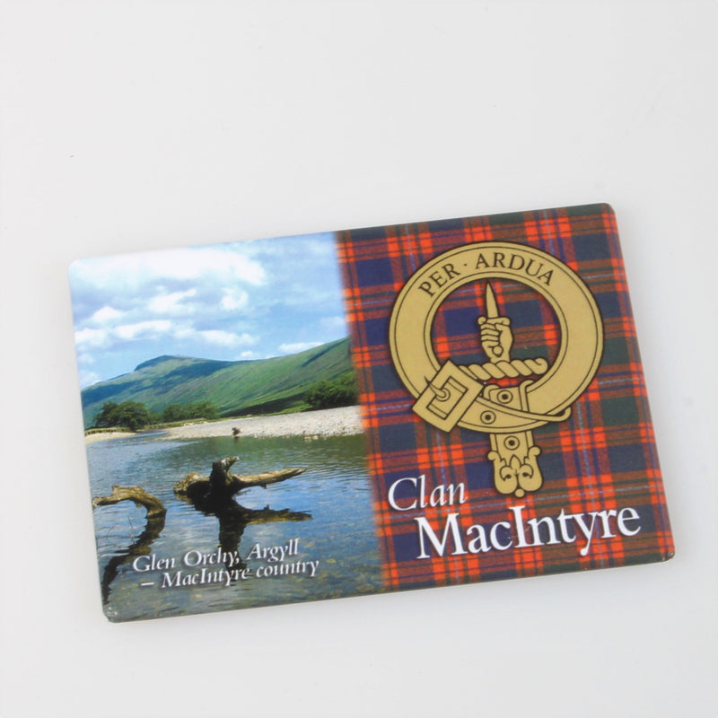 MacIntyre Clan Crest Fridge Magnet