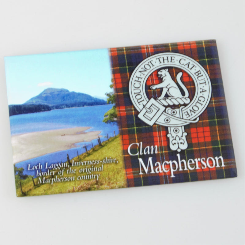 MacPherson Clan Crest Fridge Magnet