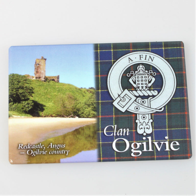 Ogilvie Clan Crest Fridge Magnet
