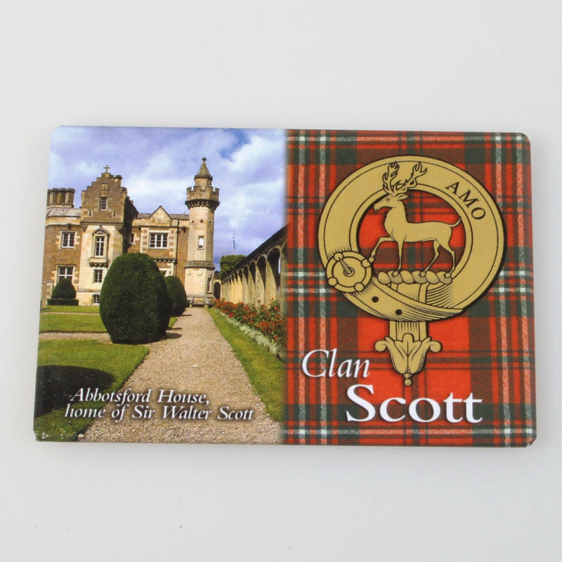 Scott Clan Crest Fridge Magnet